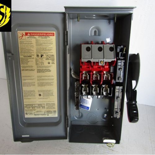 NEW IN BOX SQUARE D D326NR 600 AMP 240V FUSIBLE DISCONNECT ... 30 amp fuse switch box safety 